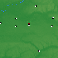 Nearby Forecast Locations - Konotop - Map