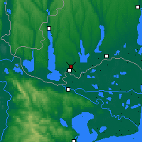 Nearby Forecast Locations - Izmail - Map