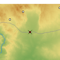 Nearby Forecast Locations - Tell Abyad - Map
