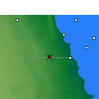 Nearby Forecast Locations - Wafra - Map