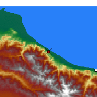 Nearby Forecast Locations - Ramsar - Map