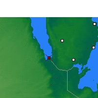 Nearby Forecast Locations - Abu Samra - Map