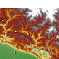 Nearby Forecast Locations - Dipayal Silgadhi - Map