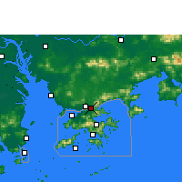 Nearby Forecast Locations - Ta Kwu Ling - Map