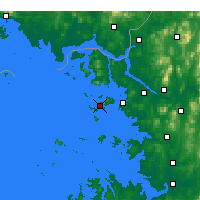 Nearby Forecast Locations - Incheon - Map