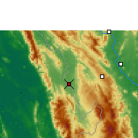 Nearby Forecast Locations - Mae Sot - Map
