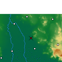 Nearby Forecast Locations - Lopburi - Map