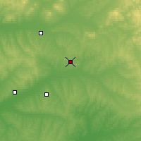 Nearby Forecast Locations - Bei'an - Map