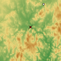 Nearby Forecast Locations - Yichun - Map