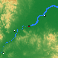 Nearby Forecast Locations - Jiamusi - Map