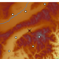 Nearby Forecast Locations - Fanzhi - Map