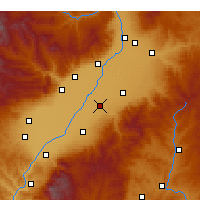 Nearby Forecast Locations - Qi Xian - Map