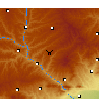 Nearby Forecast Locations - Xunyi - Map