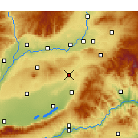 Nearby Forecast Locations - Wenxi - Map
