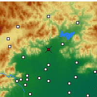 Nearby Forecast Locations - Huairou - Map