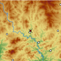 Nearby Forecast Locations - Chengde/HEB - Map