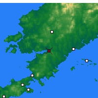 Nearby Forecast Locations - Xinjin/LNN - Map