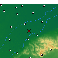 Nearby Forecast Locations - Qihe - Map