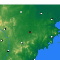 Nearby Forecast Locations - Zhucheng - Map