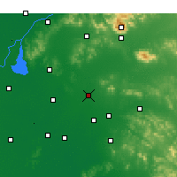 Nearby Forecast Locations - Ningyang - Map