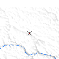 Nearby Forecast Locations - Dêngqên - Map