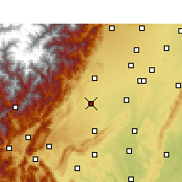 Nearby Forecast Locations - Qionglai - Map