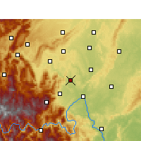 Nearby Forecast Locations - Jiajiang - Map