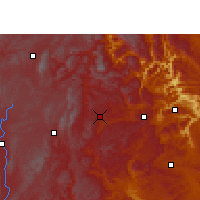 Nearby Forecast Locations - Pan Xian - Map