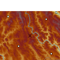 Nearby Forecast Locations - Puer - Map
