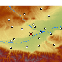Nearby Forecast Locations - Xianyang - Map