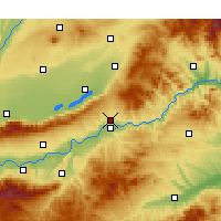 Nearby Forecast Locations - Pinglu/SHX - Map