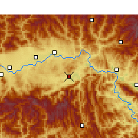 Nearby Forecast Locations - Xi Xiang - Map