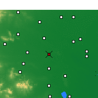 Nearby Forecast Locations - Luohe - Map