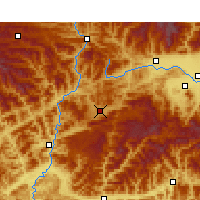 Nearby Forecast Locations - Ningqiang - Map