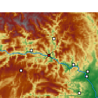 Nearby Forecast Locations - Zigui - Map