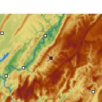 Nearby Forecast Locations - Shizhu - Map