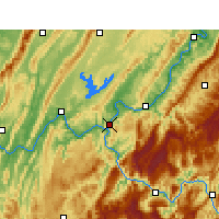 Nearby Forecast Locations - Fuling - Map
