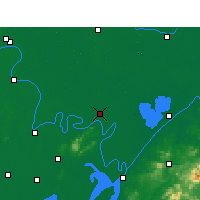 Nearby Forecast Locations - Jianli - Map