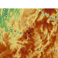Nearby Forecast Locations - Jinfoshan - Map