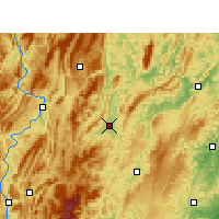 Nearby Forecast Locations - Xiushan - Map