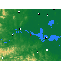 Nearby Forecast Locations - Hanshou - Map