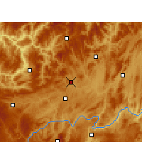 Nearby Forecast Locations - Zunyi - Map