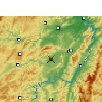 Nearby Forecast Locations - Zhijiang - Map