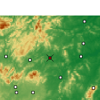 Nearby Forecast Locations - Loudi - Map