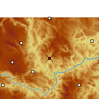 Nearby Forecast Locations - Wangmo - Map