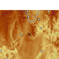 Nearby Forecast Locations - Dushan - Map