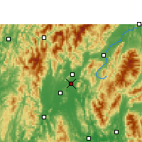 Nearby Forecast Locations - Guilin - Map