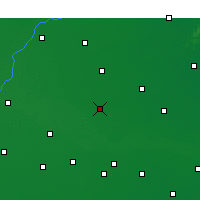 Nearby Forecast Locations - Cao Xian - Map