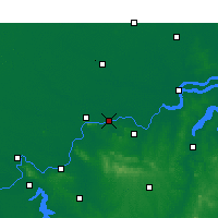 Nearby Forecast Locations - Bengbu - Map