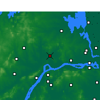 Nearby Forecast Locations - Liuhe/JSU - Map